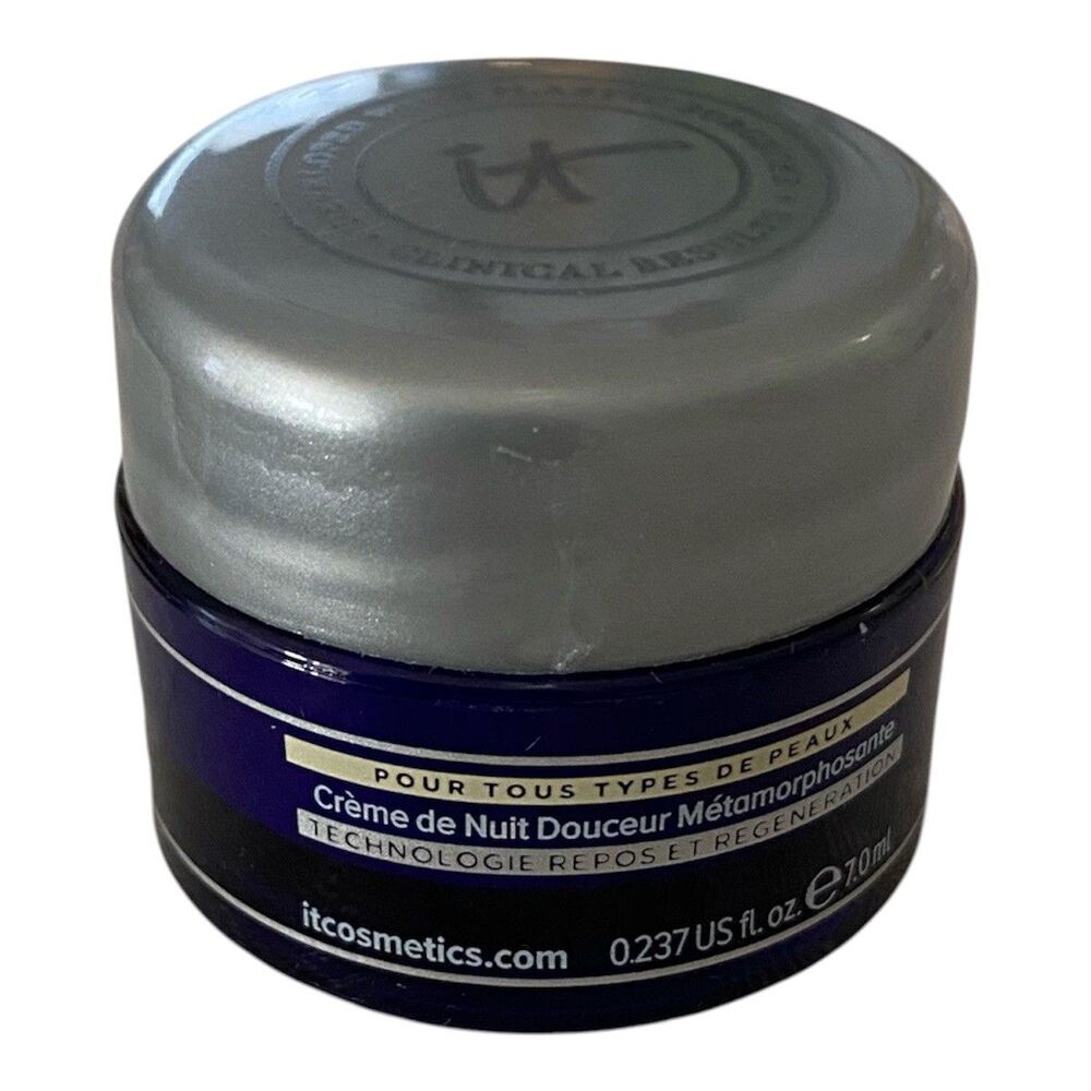 IT Cosmetics Confidence In Your Beauty Sleep Pillow Cream 0.237oz Travel Size